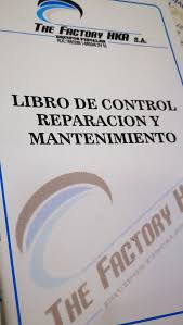 LIBRO DE CONTROL THE FACTORY